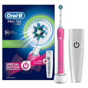 Oral-B Pro CrossAction 750 - Elektrische Tandenborstel - Roze