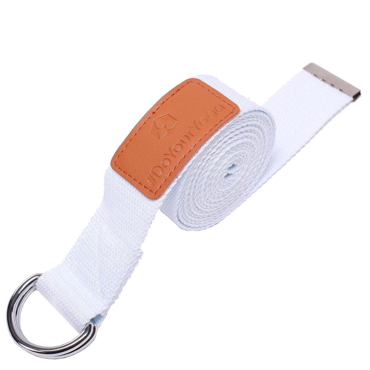 #DoYourYoga - Yogariem - »Amita« - 100% polyester met stabiele metalen ringsluiting - 260 x 3