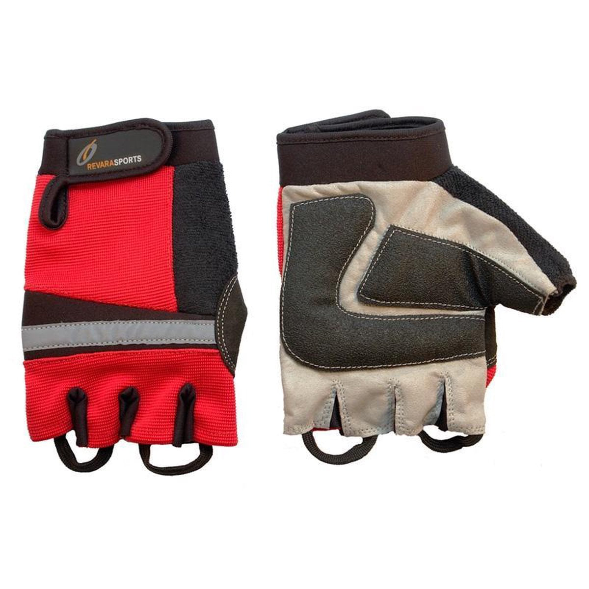 Revara Sports - Rolstoelhandschoen - Rood L