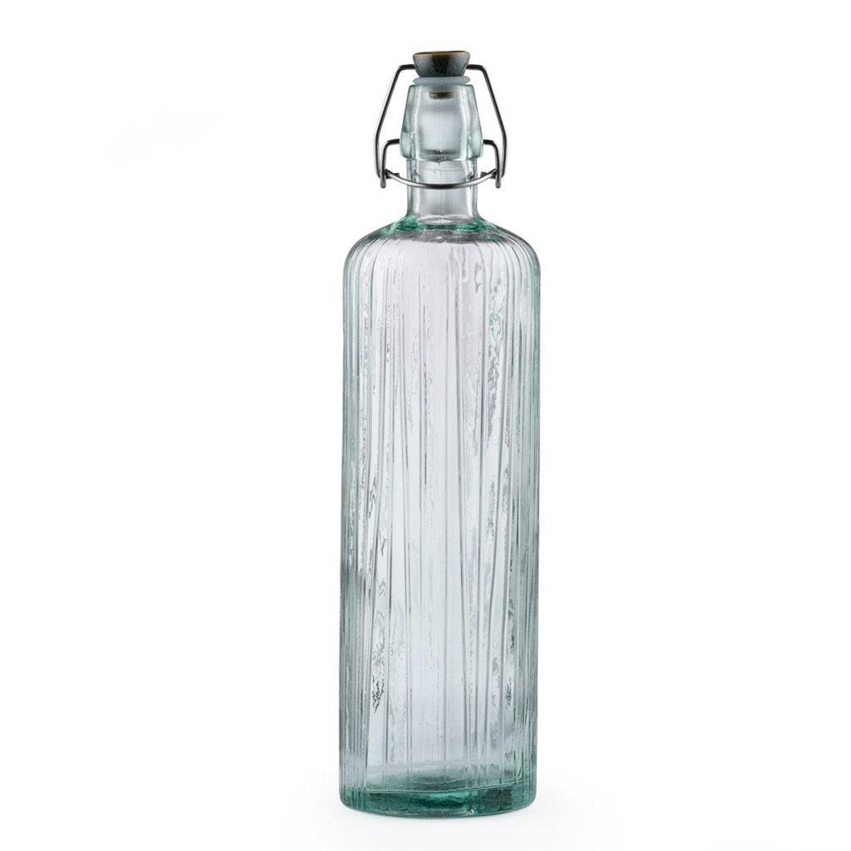 Bitz glazen waterfles groen