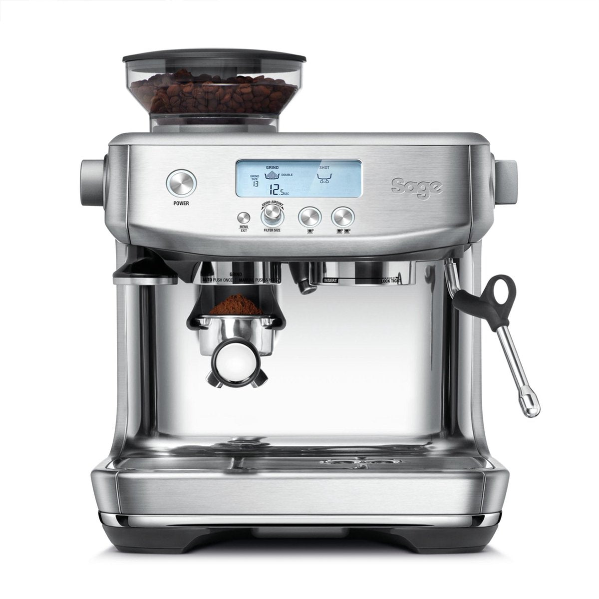 Sage The Barista Pro-Pistonmachine-Stainless Steel