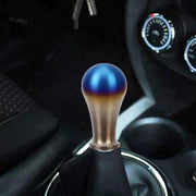 Universele voertuig auto blauw geschroefde versnellingshendel handmatige automatische pookknopadapter