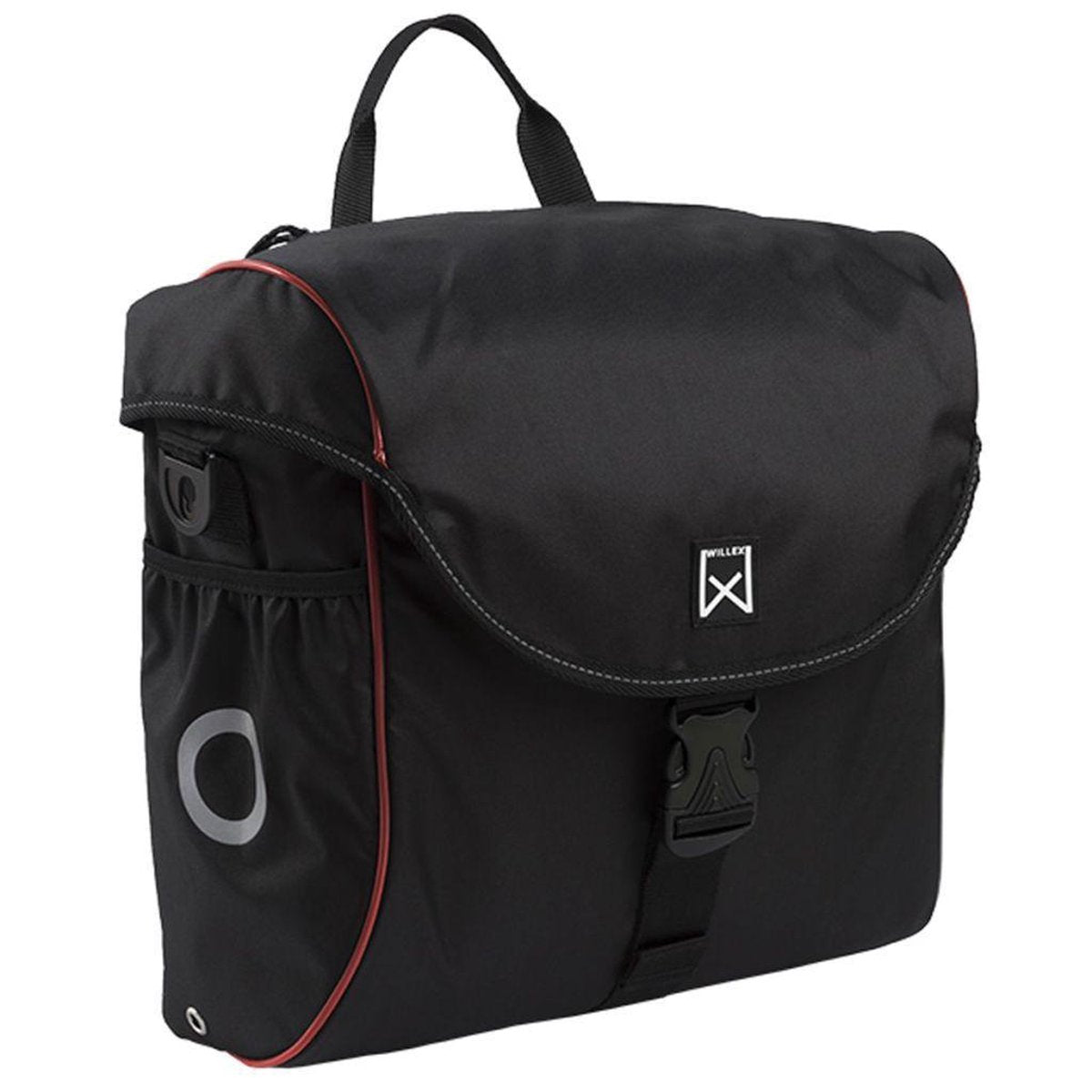 Willex Pakaftas 300 serie - Enkele Fietstas - 19 l - Zwart/Rood