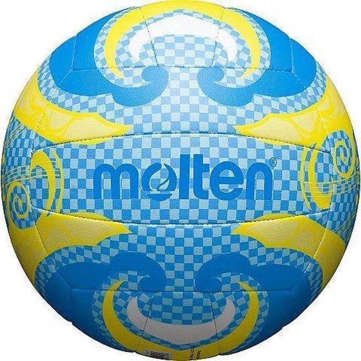 Molten Beachvolleybal - lichtblauw/blauw/geel