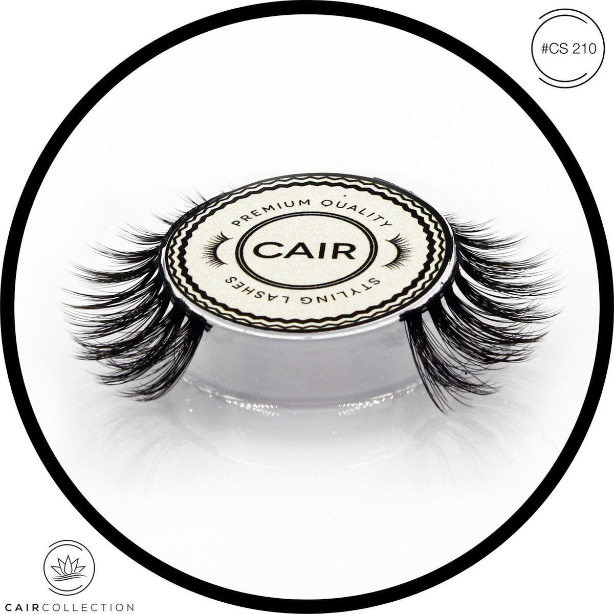 CAIRSTYLING CS#210 - Premium Professional Styling Lashes - Wimperverlenging - Synthetische Kunstwimpers - False Lashes Cruelty Free / Vegan