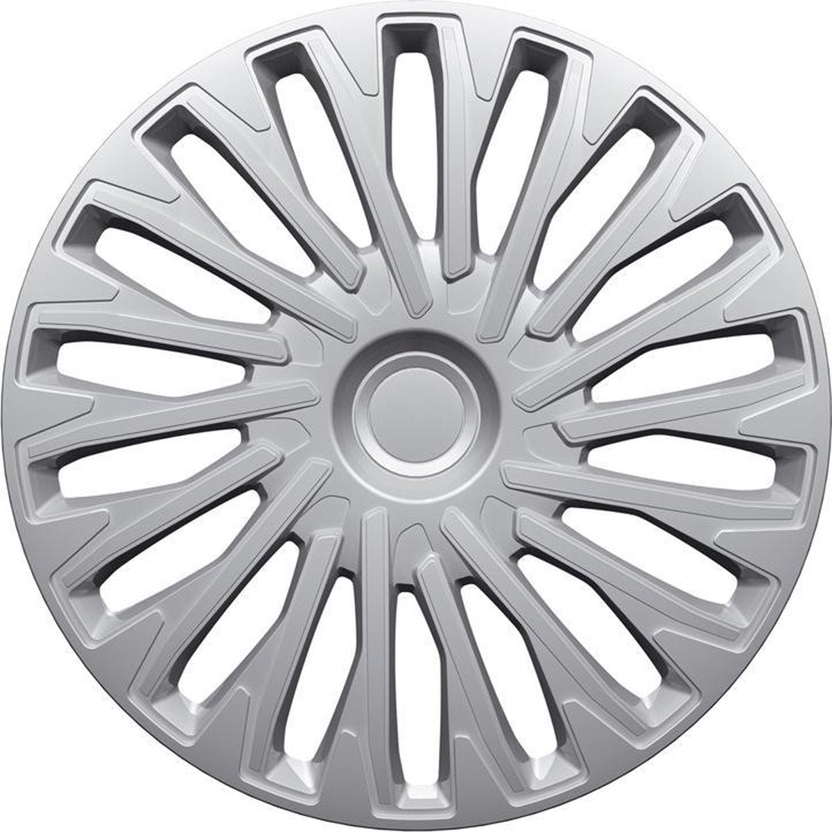 Autostyle Wieldoppen 16 inch Soho zilver