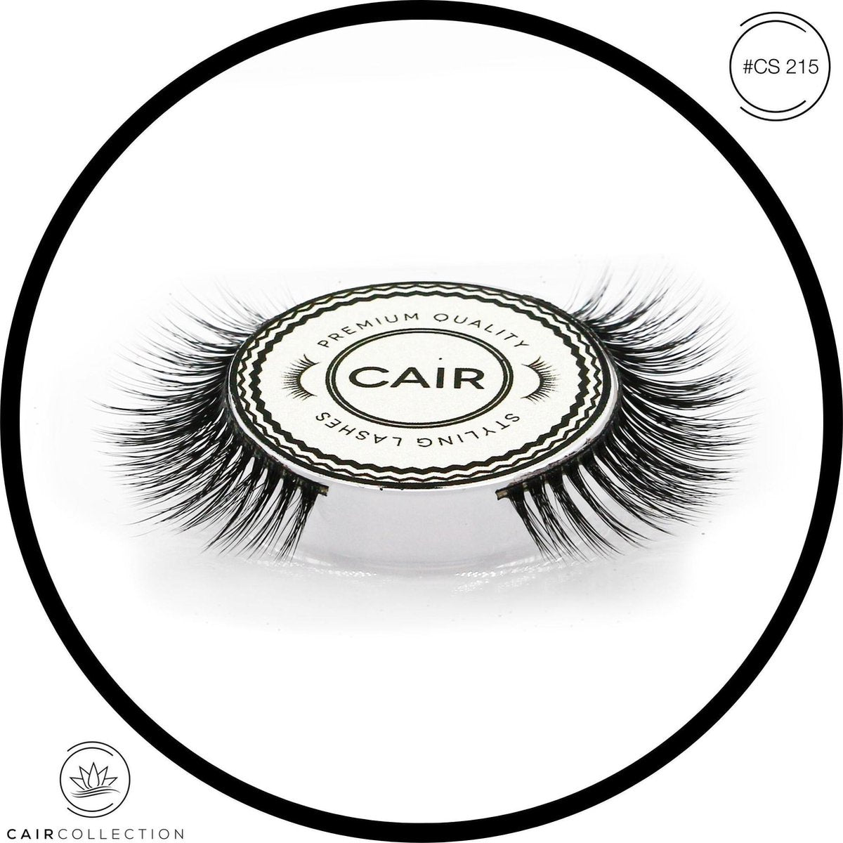 CAIRSTYLING CS#215 - Premium Professional Styling Lashes - Wimperverlenging - Synthetische Kunstwimpers - False Lashes Cruelty Free / Vegan