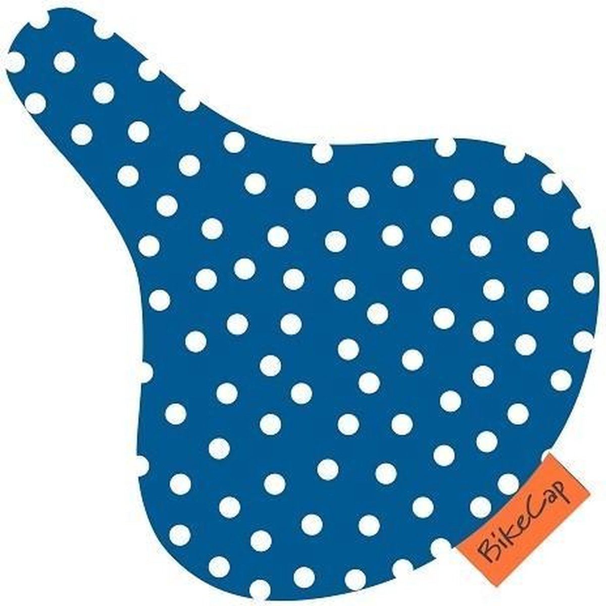 BIKECAP zadeldekje blue dots
