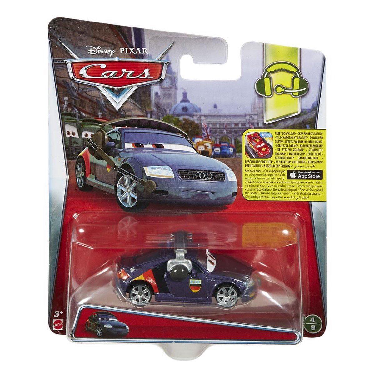 Disney Cars auto Otto Bonn - voertuig 7 cm