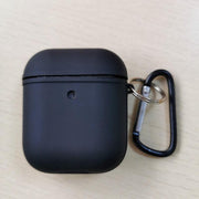 Airpod Hoesje | Milieuvriendelijk | Biologisch Afbreekbaar | Tarwevezel Bamboe Bamboevezel | Duurzaam | Zwart