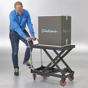Datona® Verrijdbare hydraulische heftafel -  Zwart