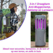3-in-1 Draagbare Anti-Muggenlamp