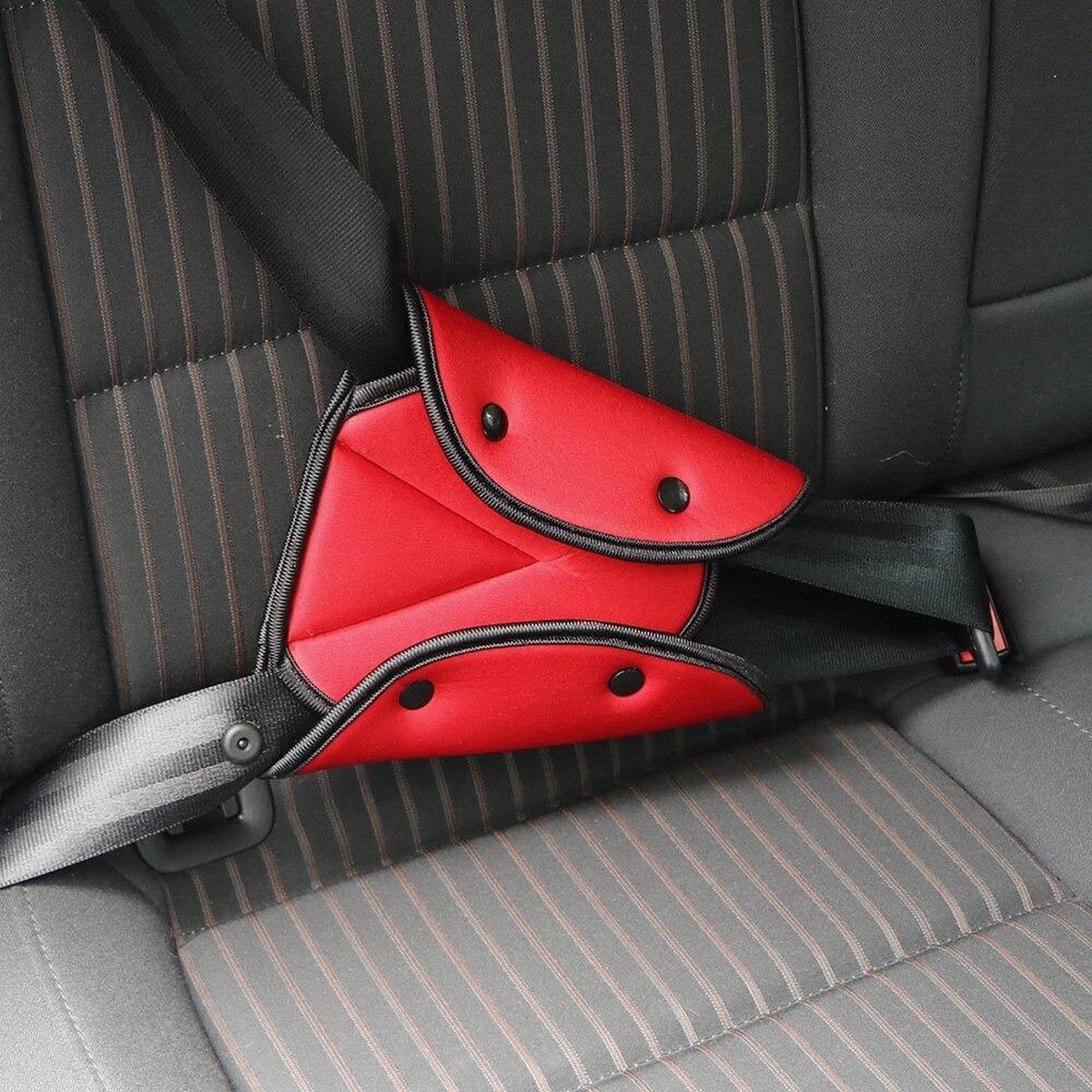 Auto gordel beschermer - Gordelhoes - Autogordel bescherming - Gordelbeschermer - Nekbeschermer kind - Gordelbeschermhoes - Rood