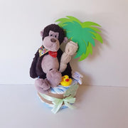 Luiertaart Lumpin Aap Coffee | Kraamcadeau | Kraampakket | Baby Cadeau