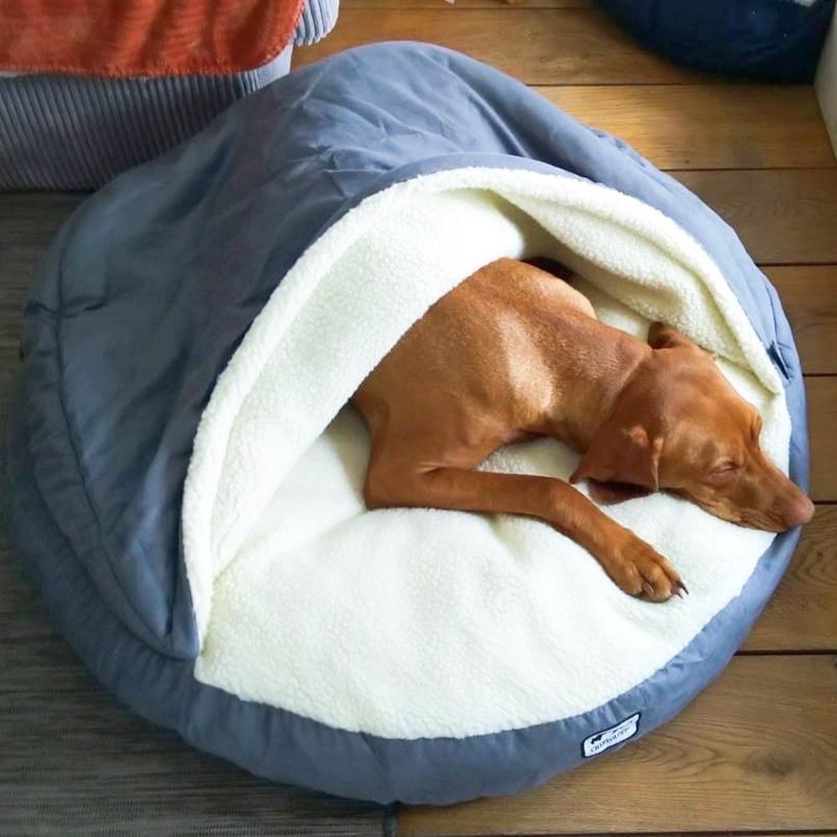 Hondenkussen - Maat XL - Grijs - Dogcave - Hondenmand - Hondenbed