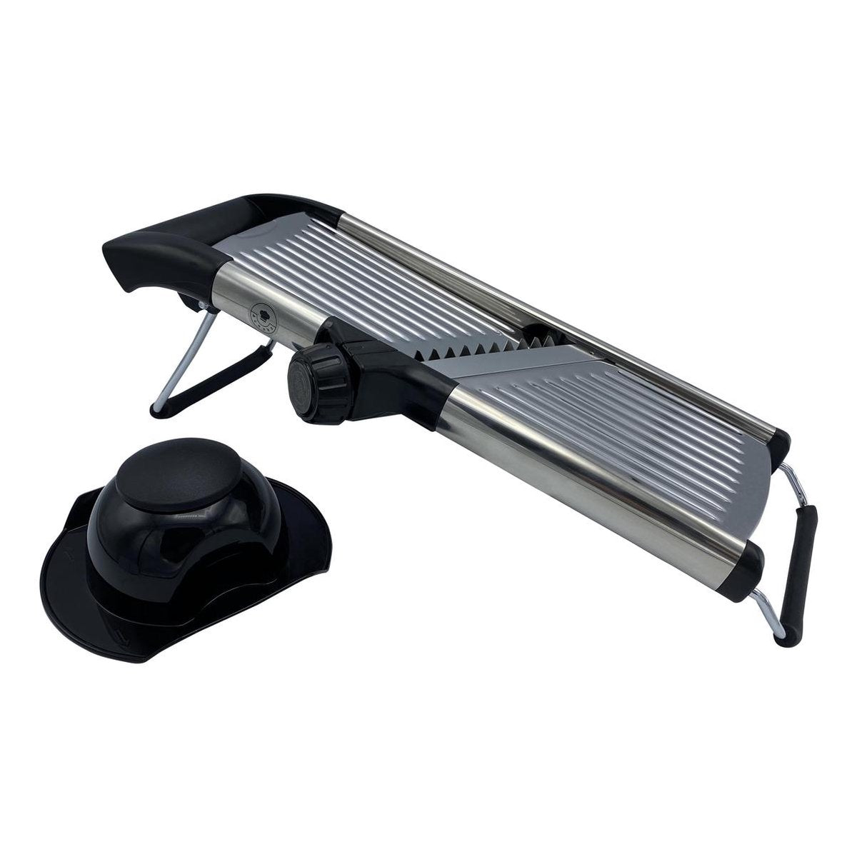 4cookz® Mandoline RVS - verstelbaar per 1 mm dikte en julienne