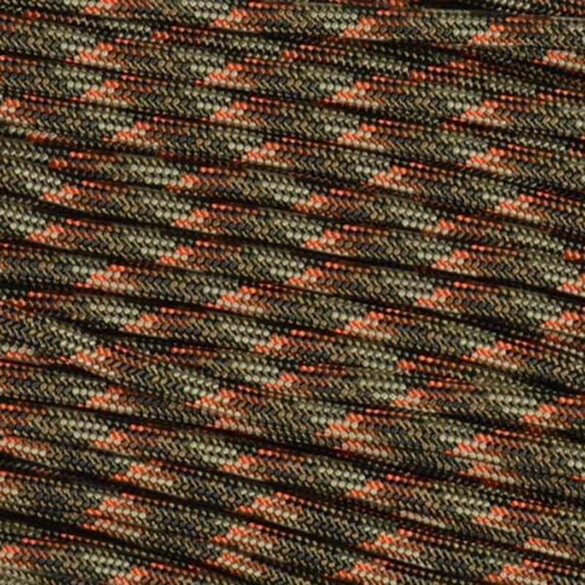 Paracord 550 Camo woodland - Type 3 - 15 meter - #22