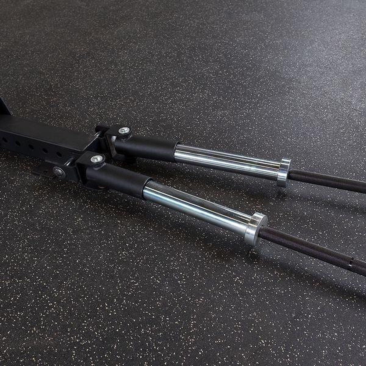 Dual T-Bar Row Platform voor SPR500 en SPR1000 - Staal - Zwart