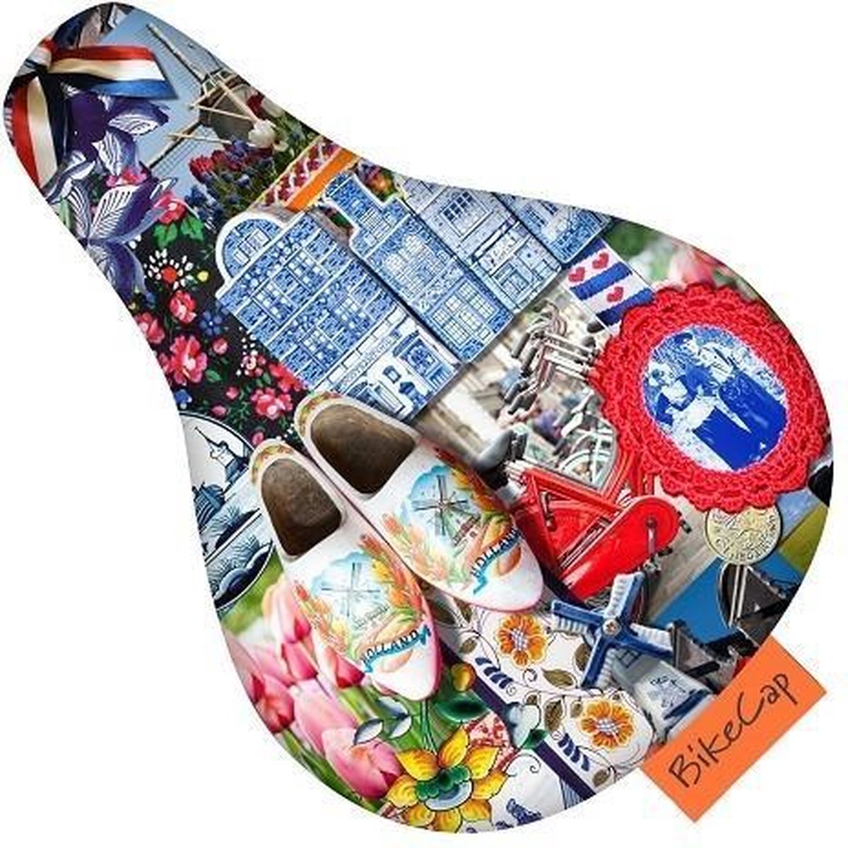 Bikecap Zadeldekje Zadelhoes Fiets Kids Nederland Bloemen Molen