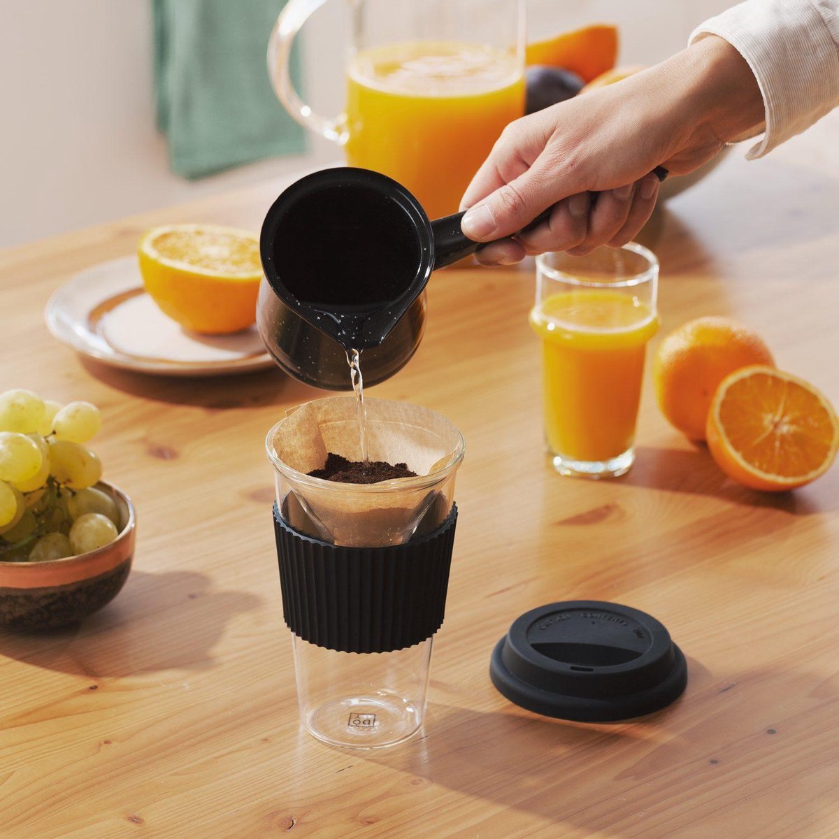 DOIY Koffie Dripper En Reisbeker In Één