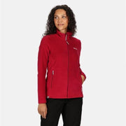 Floreo III wandelfleece met een gemiddeld gewicht en rits over de volle lengte van Regatta voor dames met antipluisafwerking