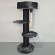 Krabpaal voor grote katten Maine Coon Sleeper Blackline Dark grey