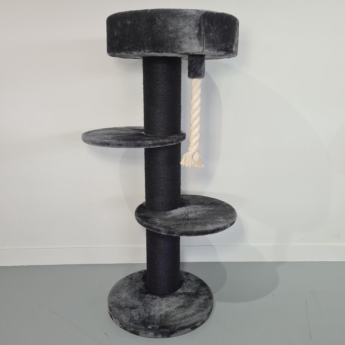 Krabpaal voor grote katten Maine Coon Sleeper Blackline Dark grey