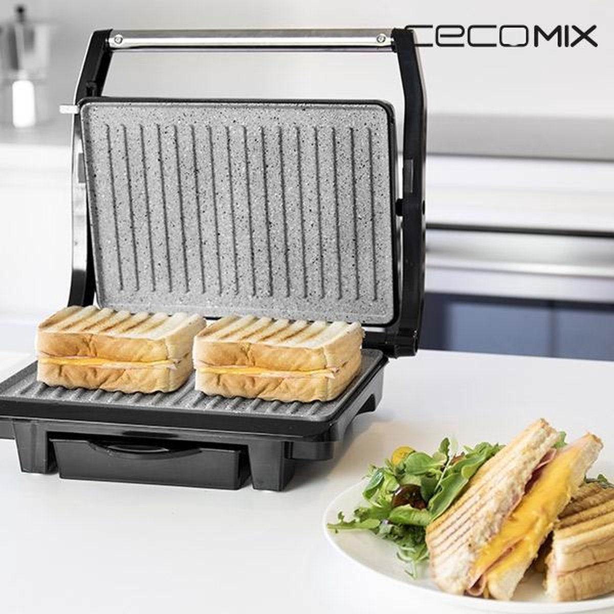 Cecotec 3023 - Contactgrill - 1000 watt