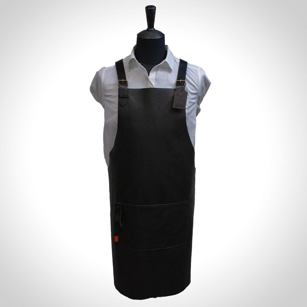 DutchMade® BBQ Schort 'Freek' Antraciet (Small)