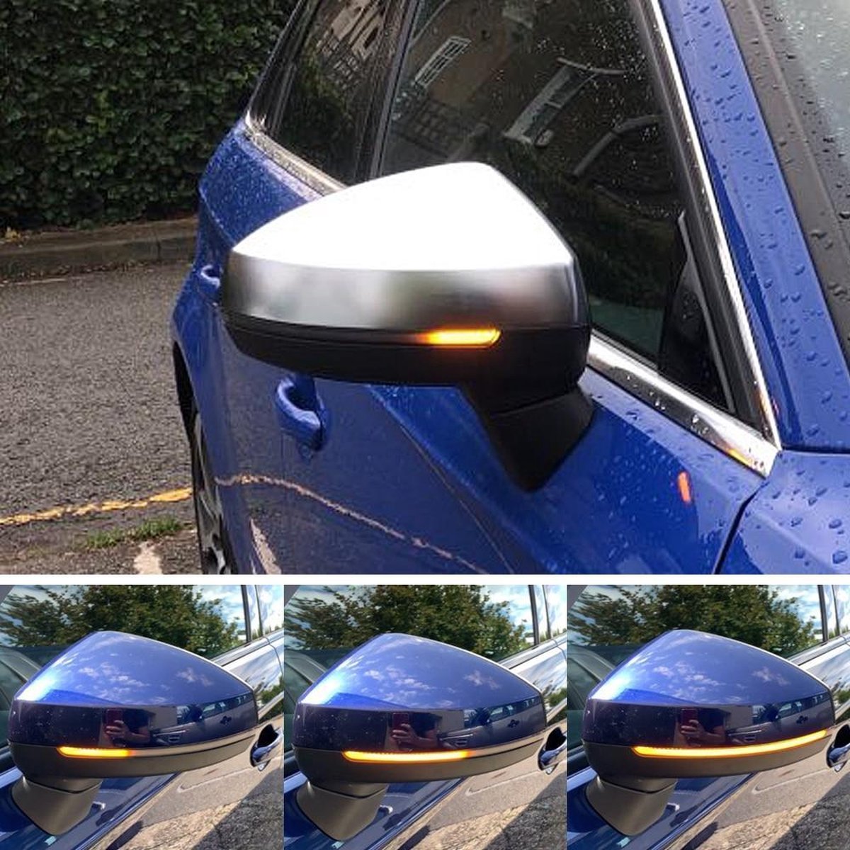 Audi A3 S3 RS3 8V Led Dynamische Knipperlichten Spiegel Dynamic Glas TDI TSI Sportback Limousine