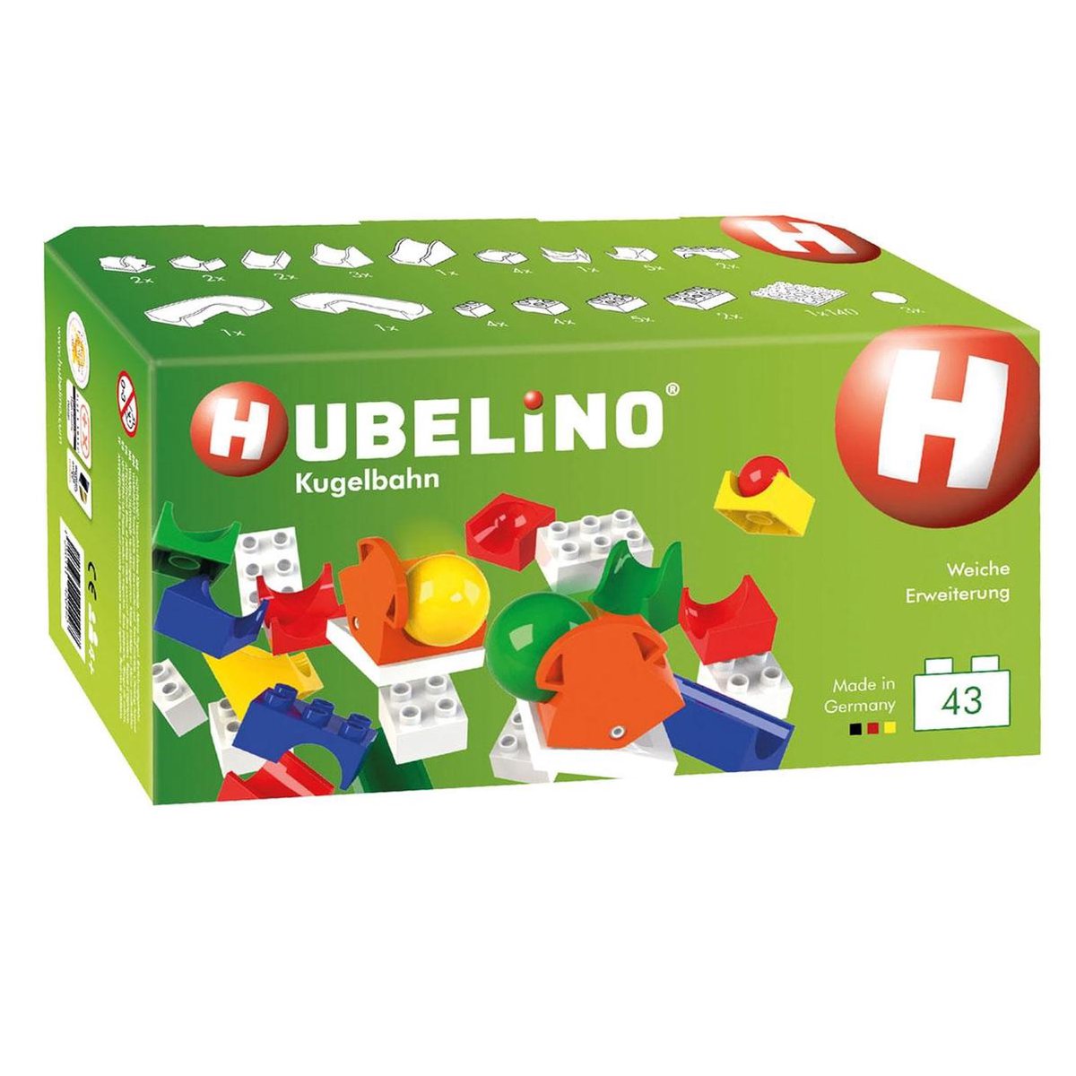 Hubelino 420572 Mega Bouwdoos 43-delig