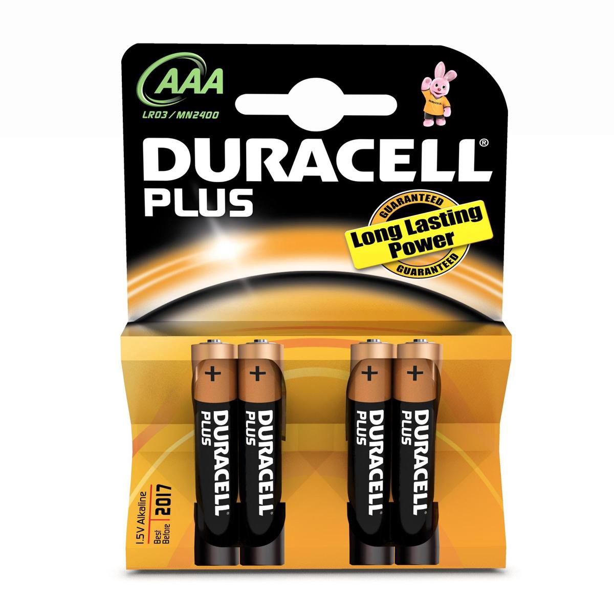 Batterij Alkaline Plus Power Aaa 4St.