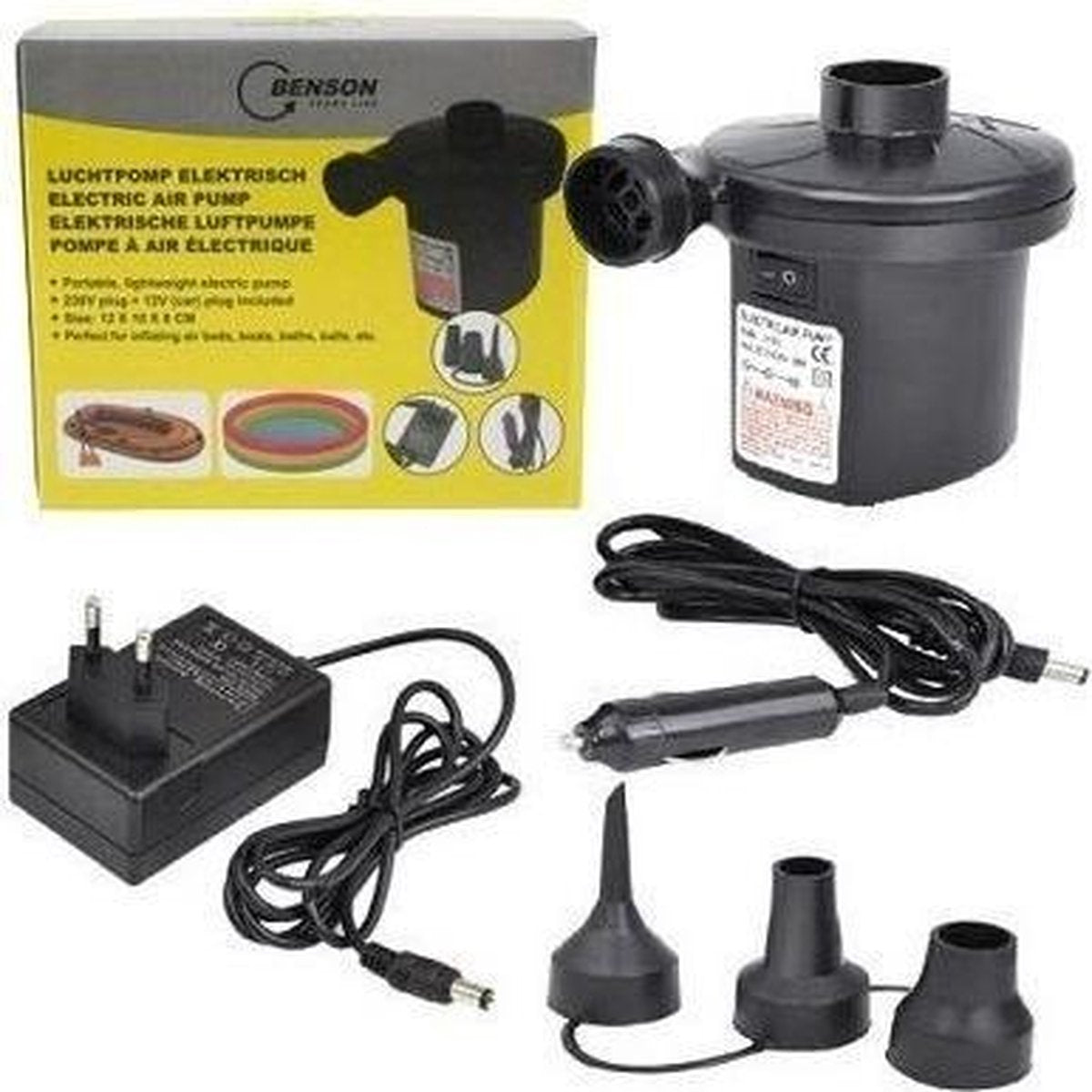 Elektrische luchtpomp - 220V/12V
