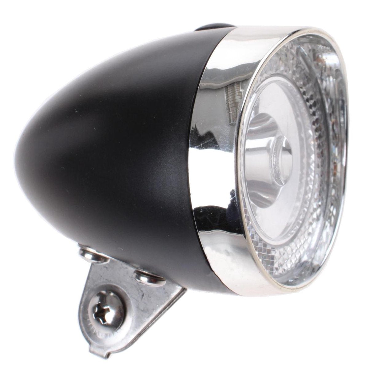 Simson Batterij Voorvork koplamp 'Clasic Mini' zwart