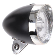 Simson Batterij Voorvork koplamp 'Clasic Mini' zwart