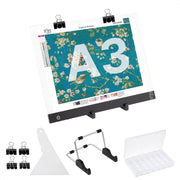 S.old - Diamond Painting LED Lightpad A3 Set - Incl. Standaard & Sorteerdoos - Lichtbak Voor Tekenen - Dimbaar