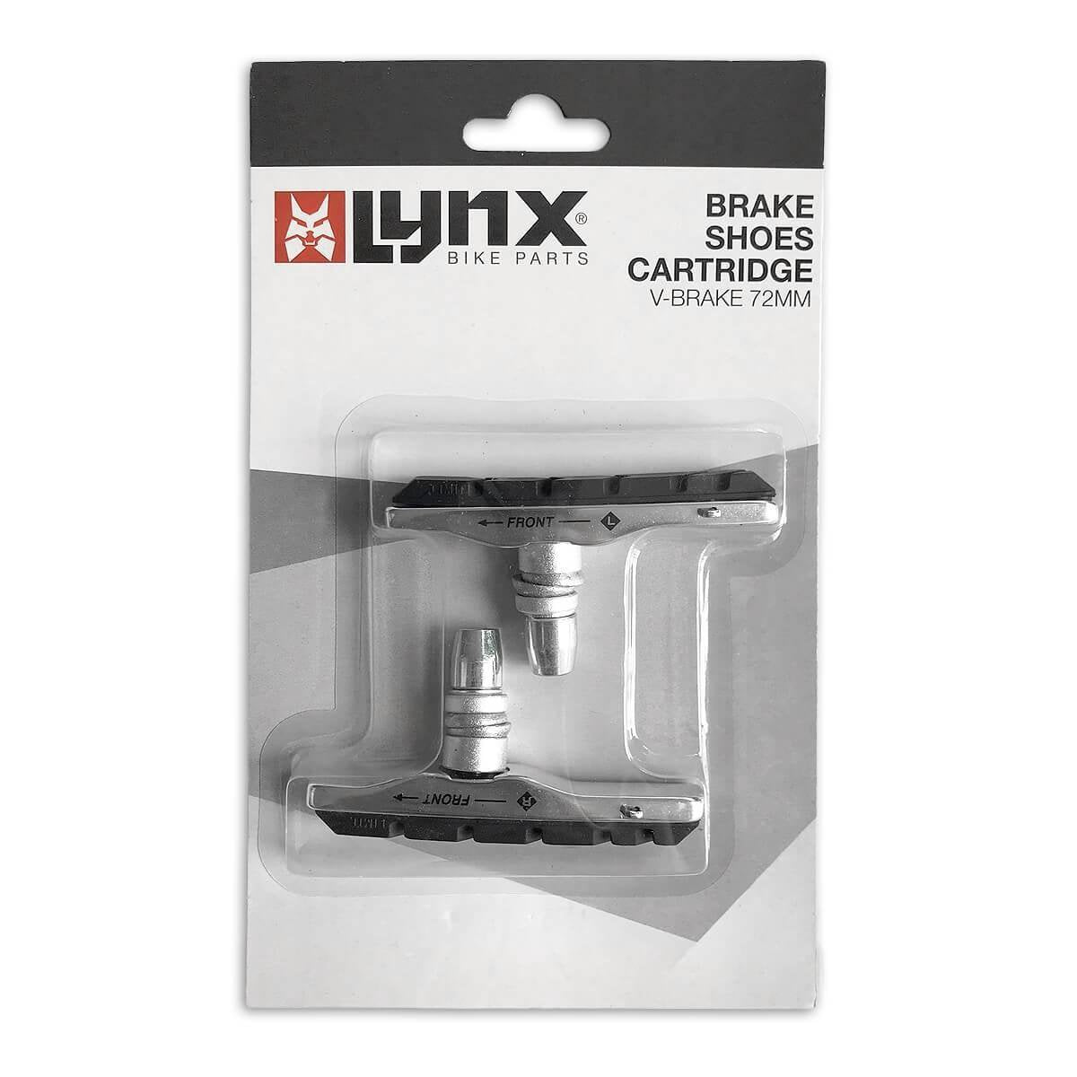 Lynx Remblokken Vbrake 72 X 12 Mm Zwart 2 Stuks
