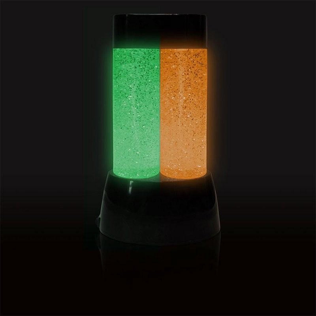 Sensorische Twin Tornado Glitterlamp