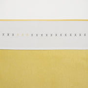 Meyco XXX wieglaken - 75 x 100 cm - Grijs/geel