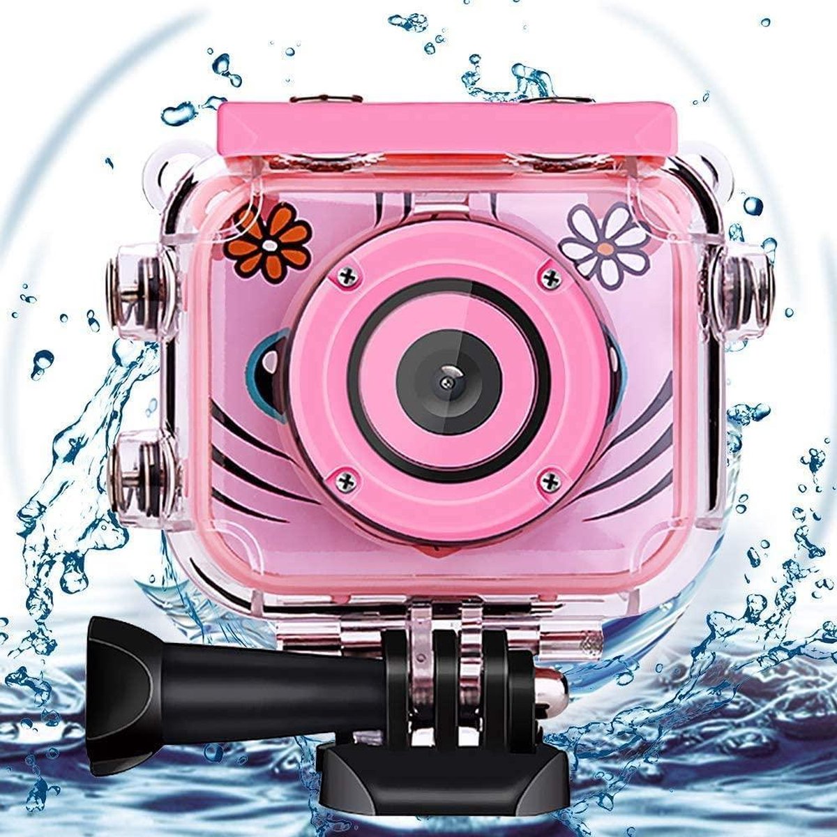 Vloggercamera 1080P HD -  Kindercamera - Vloggercam - Kinder vlog camera - Vlog camera kinderen