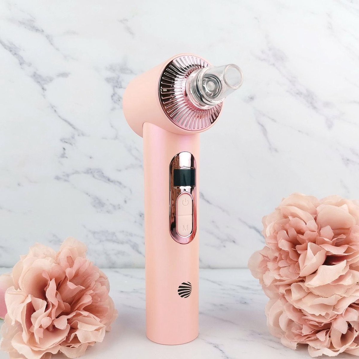 Knikker® Blackhead Remover Vacuum - Mee Eter Verwijderaar Apparaat - Porienreinigers - Pink Bronze