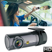 Mini Autodashcamera WiFi-monitor Full HD Dashcam Videorecorder Camcorder Bewegingsdetectie