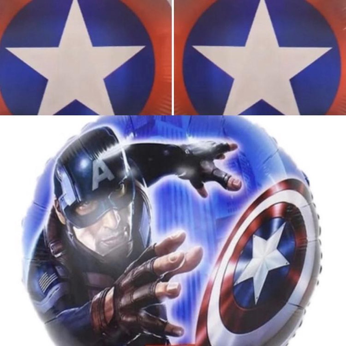 Captain America Set 3 Stuks