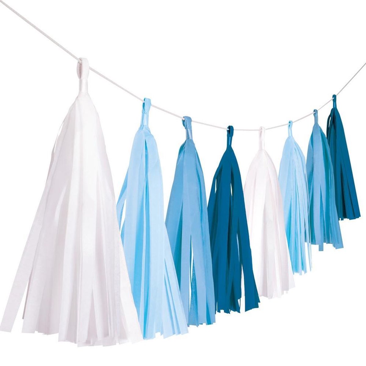 Tassel Slinger Blauw Mix - 3 Meter