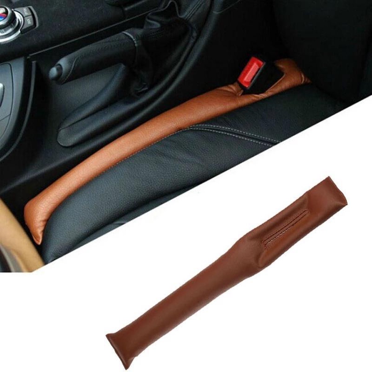 Autostoelbumper bruin