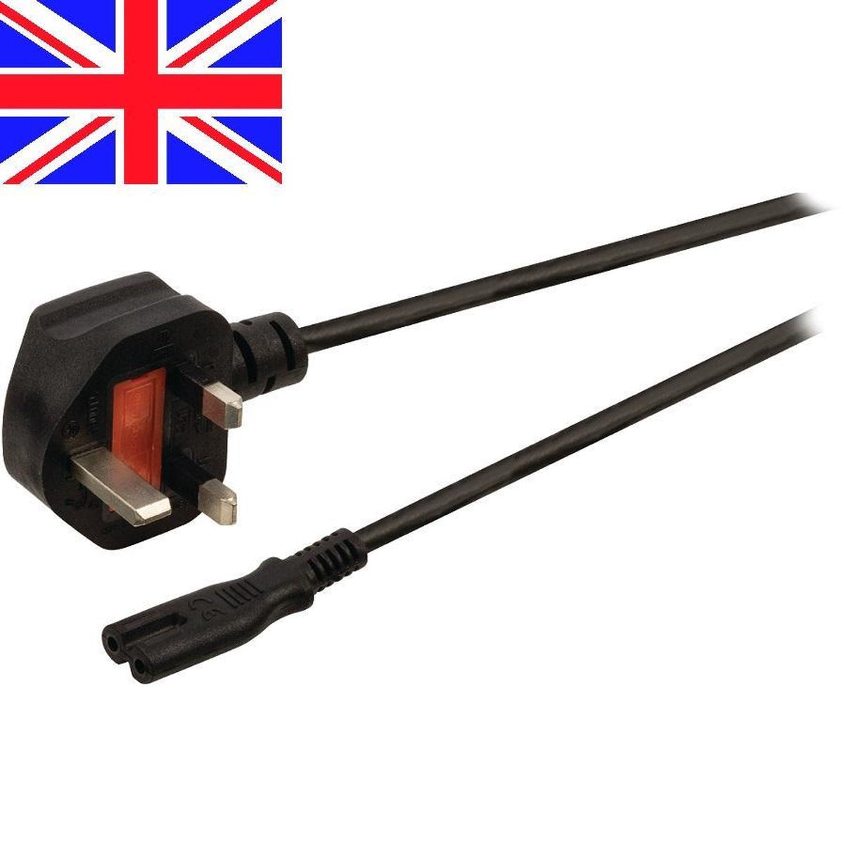 Voedingskabel | UK-stekker - IEC-320-C7 | 5