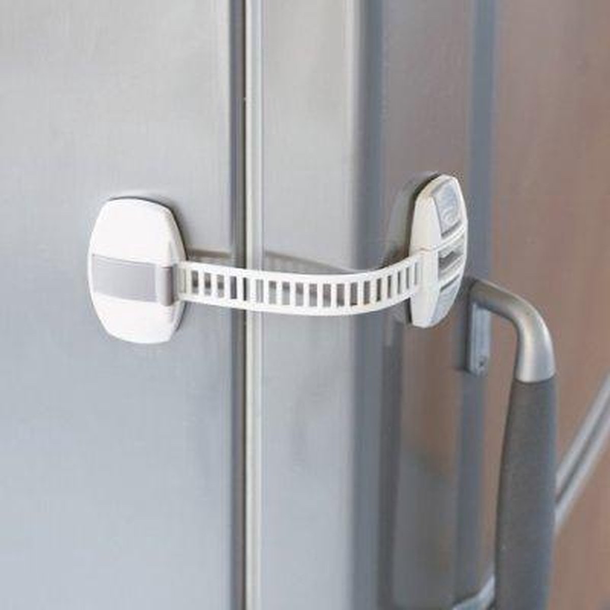 Jippie's Zelfklevend Knijpslot 20 cm - Wit