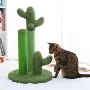 Baymate Leuke Cactus Huisdier Krabpaal Speelgoed met Bal Krabpalen voor Katten Kitten Klimmen Boom Kat Speelgoed Beschermen Meubels MT0066GN M