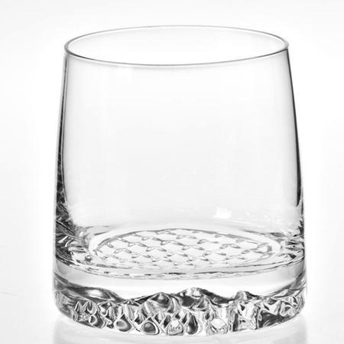 6 handgemaakte whiskyglazen Krosno Fjord - 300ml