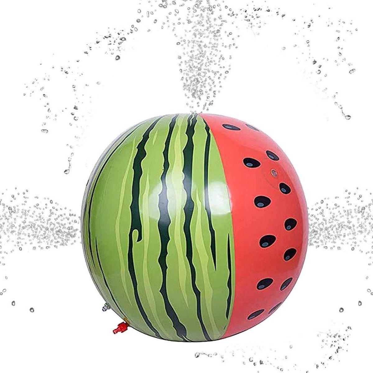 Bal - Water - Groot 60cm ! - water spuit - watermeloen - opblaasbaar - speelgoed bal - strandbal - outdoor - spel